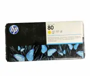 GENUINE HP DESIGNJET 80 YELLOW C4823A PRINTHEAD / CLEANER