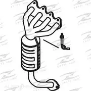 Redback Cat Conv Bolt On to suit Ford KA Ta, Tb Hatchback 1.3L - C4843
