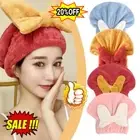 Super Absorbent Hair Towel Wrap for Wet Hair, Microfiber Hair Drying Prof A C5P1
