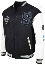 Cronulla Sharks NRL Mens Varsity Jacket Sizes S-7XL BNWT