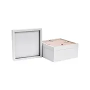 Nicola Spring 3D Box Photo Frames - 10" x 10" - Pack of 5
