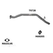 Redback Tailpipes to suit Econo Std Dual Tp - T9728