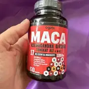 Agobi Maca Capsules - with Tribulus,Ginseng - Testosterone Booster, 60 Caps