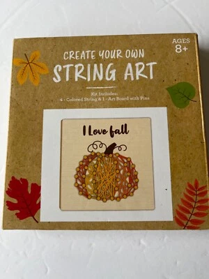 pumpkin design, string art kit