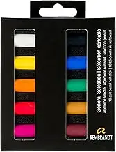 Royal Talens Rembrandt Soft Pastels - Half Size - General Set - 10 Assorted Colours