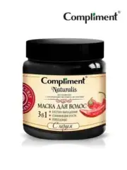 Compliment Hair Mask 3in1 "With pepper" (500 ml) against hair loss, for growth