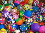 10 Bouncing Balls 1" Cat Kitten toy Cats go CRAZY For These Bouncy Bounce Super