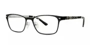Kensie TICKLE Black Men's Glasses Black Size 47 - Private Health Rebate - Blue Light Block Available