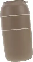 TIDTALEO Multi-purpose Microwave Bowl: 800ml Stainless Steel Oatmeal Container with Lid Spoon - Reusable Yogurt Parfait Jars & Soup Warming -dishwasher Safe