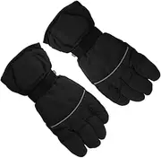 [Outanaya] Men's Winter Heated Gloves for Motorcycle Touch Screen Thermal Gloves for Outdoor Activities