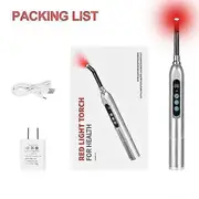 Red Light Therapy For Pain Relief Skin Care Wand &amp; Cold Sore And Canker Sore Led Light Therapy Device 660nm 850nm Near Infrared