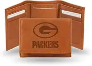 Rico Industries NFL Fan Shop Embossed Leather Trifold Wallet
