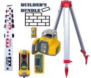 BUILDER'S BUNDLE- Spectra GL422N Laser+HL760+RC402N & BUILD COMBO & LR50 w/ RD20