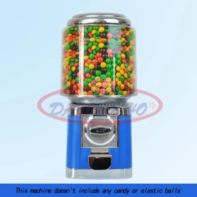 NEW Bulk Vending Gumball Candy Dispenser Machine Vending Products Blue
