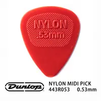 在飛比找蝦皮商城優惠-Jim Dunlop Nylon Midi 443R 0.5