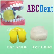 1x Dental Occlusal Pad Split Mouth Support Prop Silicone Bite Block Autoclavable