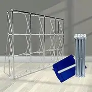 POP UP Knower Exhibitor of Fabric Stand Frame with Portable and Folding Structure, Exhibition Stand for Commercial FAIRS with Transport Bag, EXPLAY Support Support Space