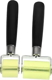 2 Pack Polyurethane Tire Rollers for Quick Car Repair Noise Reduction Heat Insulation Easy to Use Versatile