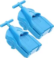 ERINGOGO 2pcs Gyro Burst Launcher Tops Launcher for Random Entertainment for Holidays Educational Toy Accessory Strength Durability