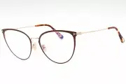 TOM FORD FT5840-B 046 Eyeglasses Matte Brown Frame 56mm