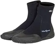 Neo Sport Premium Neoprene Men & Women Wetsuit Boots, Shoes with puncture resistant sole 3mm, 5mm & 7mm for warm, moderate or cold water for watersports: beach, boat, lake, mud, kayak and more! Sizes 4 - 16