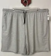 Old Navy Active Breathe-On Mens 4xl Gray Go-Dry Cool Pull-On Shorts NWT! A6446