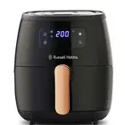 Russell Hobbs Digital Air Fryer Multi Cooker Oil Free 5.7L Brooklyn Black & Gold