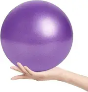 Small Exercise Ball - Anti-Burst Non-Slip,Stability,9 Inch,with Inflatable Straw,Mini Pilates Balls Ideal for Yoga Exercise Pilates Physical Therapy Stretching Core Fitness