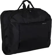[DELSEY PARIS] Delsey Luggage Helium Lightweight Garment Sleeve Trolley, Black, One Size, Garment Bags Lightweight Hanging Travel Sleeve