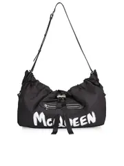 Alexander Mcqueen Bundle Graffiti Logo Shoulder Bag