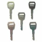 (5) key For Toyota Forklift Ignition Keys Fors Older Models 511416