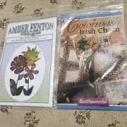 2 Craft Patterns Irish Chain Colorwash Amber Fenton Wall Hang Here Comes The Sun
