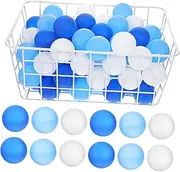 120 Pcs Frosted Table Tennis Colored Table Tennis Carnival Ball Color Ball Game Billiard Table Tennis Bulk Balls Colorful Table Tennis Small Balls for Training Table Tennis Balls BESPORTBLE