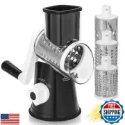 Reecaz Rotary Cheese Grater Hand Crank - Cheese Shredder and Zester with Hand