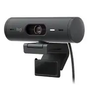 Logitech BRIO 500 Full HD USB-C Webcam with RightLight 4 with HDR - Graphite