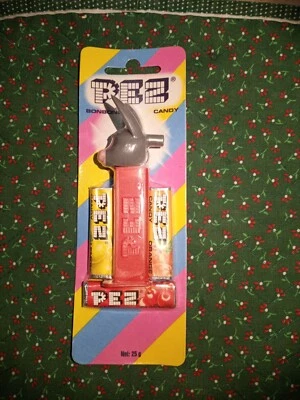 PEZ RETIRED DONKEY WHISTLE MINT ON CARD 1990