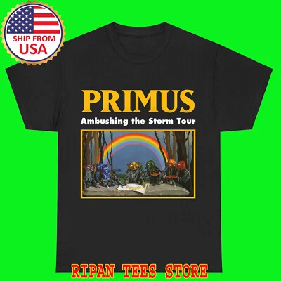 PRIMUS Ambushing Storm Black T-Shirt Size S - 5XL