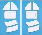 VGOL 2 Set Mouse Skates Feet Replacement Compatible with Razer Viper Ulti-Mate Wireless Mouse PTFE Mouse Feet Skates Pads 0.7mm/0.03inch White