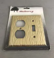 NEW Mulberry Wall Switch Plate Cover Gold Textured Light Outlet Duplex Toggle