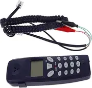 Corded Phone Tester with LCD Display Accurate Incoming Call Detection Ringer Volume Stylish Desktop Phone for Home Office Use