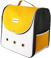 Generic Cat Carrier Dog Carrier Fit up to 20kg Easier Cleaning Ventilation Comfortable Breathable Pet Backpack for Outdoor Airline