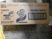 Sealed Case of 180 Nestle Coffee Mate French Vanilla Creamers Apr2025 Free Ship