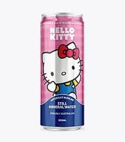 Rippl Hello Kitty Canned Still Mineral Water, 330 ml, 24 Pack