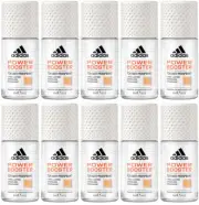 10 ADIDAS POWER BOOSTER 72H Protection Antiperspirant Roll On Deodorant 50ml