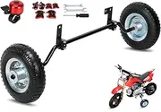 EOPOAYI Adjustable Height Training Wheels Compatible with CRF50 XR50 CRF50F Razor MX350 MX125 MX400 MX500 PW50 PW80 SYX Moto 50cc X-pro TTR50 Z50 Most 49cc Rocket Electric Dirt Bike Motorcycle Parts
