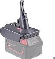 Adapter Suitable for Dyson V7 & V8 Convert for Milwaukee 18V M18 Battery, for Dyson V8 and V7 Vacuum Cleaner Animal, Motorhead Pro, Trigger, Car+Boat, Absolute, Fluffy, Mattress (V7/V8)