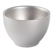 Portable Titanium Cup Camping Mug Tableware Water Coffee Cup Double Wall