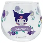 ♡松鼠日貨 ♡日本 正版 KUROMI 庫洛米 不倒翁 玻璃 水杯 玻璃杯  日本製