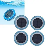 Solar Landscape Light, 4Pcs Solar Floating Light Energy Saving with Pressure for Outdoor Swimming Pools for Pools Pond Lakes