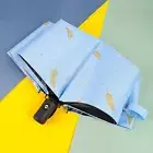 Rain Umbrella Three-folding Rain-proof Outdoor Durable Rain Umbrella Adjustable